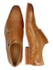 MELVIN & HAMILTON Leder-Monkstraps "Lance 1" in Hellbraun