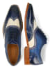 MELVIN & HAMILTON Leder-Schnürschuhe "Leonardo 21" in Dunkelblau