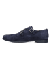MELVIN & HAMILTON Leren monkstraps "Corentin 2" donkerblauw