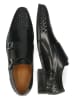 MELVIN & HAMILTON Leder-Monkstraps "Lewis 16" in Schwarz