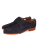 MELVIN & HAMILTON Leren veterschoenen "Bond 1" donkerblauw
