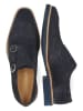 MELVIN & HAMILTON Leder-Monkstraps "Dino 4" in Dunkelblau