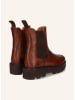 MELVIN & HAMILTON Leren chelseaboots lichtbruin