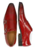 MELVIN & HAMILTON Leren monkstraps "Lance 1" rood