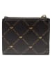 Puccini Geldbörse "Monogram" in Schwarz - (B)11,5 x (H)9 x (T)2 cm 