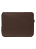 Puccini Skórzana torba "Vulcano" w kolorze brązowym na laptopa - 36 x 24 x 1,5 cm