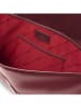 Puccini Skórzana torba "Vulcano" w kolorze czerwonym na laptopa - 39 x 29 x 2 cm