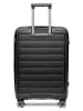 Puccini Hardcase-Trolley "Turin" in Schwarz - (B)45 x (H)65 x (T)26,5 cm 