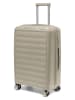 Puccini Hardcase-Trolley "Turin" in Beige - (B)45 x (H)65 x (T)26,5 cm 
