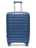 Puccini Hardcase-Trolley "Turin" in Dunkelblau - (B)45 x (H)65 x (T)26,5 cm 