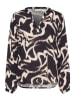 Kaffe Blouse zwart/wit