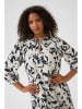 Kaffe Kleid in Beige/ Schwarz
