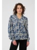 Kaffe Bluzka w kolorze niebiesko-białym