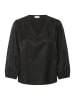 Kaffe Bluse in Schwarz