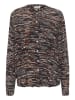 Kaffe Bluse in Schwarz/ Braun