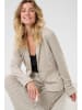 Cream Blazer zandkleurig/zwart