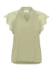 Cream Bluse "Nola" in Oliv