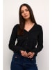 Kaffe Cardigan in Schwarz