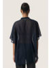 Soaked in Luxury Blouse donkerblauw