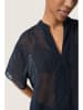 Soaked in Luxury Blouse donkerblauw