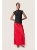 Soaked in Luxury Spódnica "Asja" w kolorze czerwonym