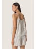 Soaked in Luxury Blusentop "Anvitte" in Beige/ Grau