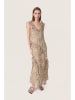 Soaked in Luxury Sukienka w kolorze beżowo-karmelowym