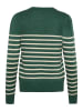 SAINT TROPEZ Sweter w kolorze zielonym