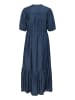 CULTURE Sukienka dżinsowa "Aurelia" w kolorze granatowym
