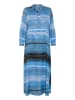 CULTURE Kleid in Blau/ Schwarz
