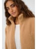CULTURE Fleecejacke in Hellbraun