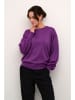 Kaffe Pullover in Lila