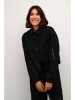 Kaffe Hemdjacke in Schwarz