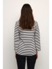 Kaffe Longsleeve "Liddy" in Schwarz/ Weiß