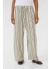 Kaffe Marlenehose "Milia" in Creme/ Schwarz