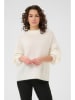Kaffe Pullover in Creme