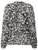 Kaffe Bluse in Schwarz/ Weiß