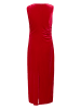 Kaffe Samtkleid in Rot