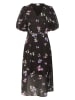 Kaffe Kleid in Schwarz
