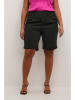 KAFFE curve Shorts in Schwarz