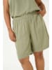 KAFFE curve Shorts in Oliv