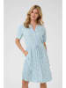 Kaffe Kleid in Hellblau