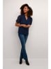 Kaffe Bluse in Dunkelblau