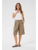 CULTURE Bermudy w kolorze jasnobrązowym