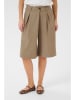CULTURE Bermudy w kolorze jasnobrązowym