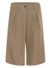 CULTURE Bermudy w kolorze jasnobrązowym
