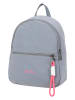Fritzi aus Preußen Rucksack "Lea" in Blaugrau - (B)25 x (H)29 x (T)10 cm
