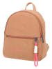 Fritzi aus Preußen Rucksack "Lea" in Beige - (B)25 x (H)29 x (T)10 cm