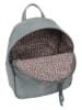 Fritzi aus Preußen Rucksack "Lou" in Blaugrau - (B)25 x (H)29 x (T)10 cm