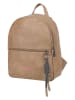 Fritzi aus Preußen Rucksack "Lou" in Taupe - (B)25 x (H)29 x (T)10 cm